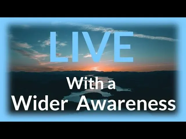 Are You Expanding Your Awareness?